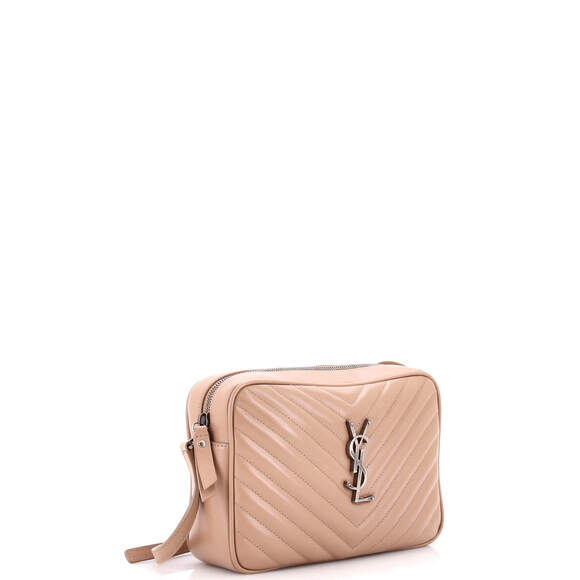 Saint Laurent Small Lou Camera Bag Matelasse Chevron Leather - Picture 2 of 7